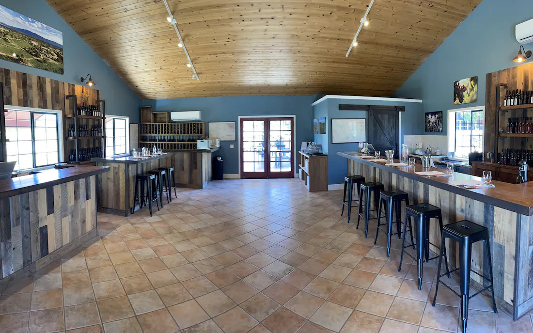 beckmen vineyeards tasting room